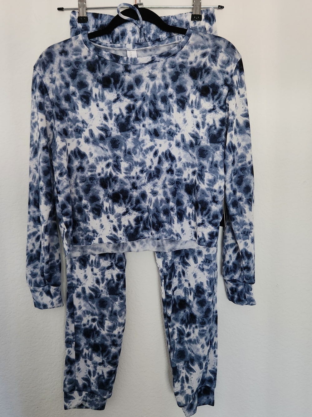 Catherine Malandrino Womens 2 Piece Set Loungwear Top & Jogger Pants Size Small